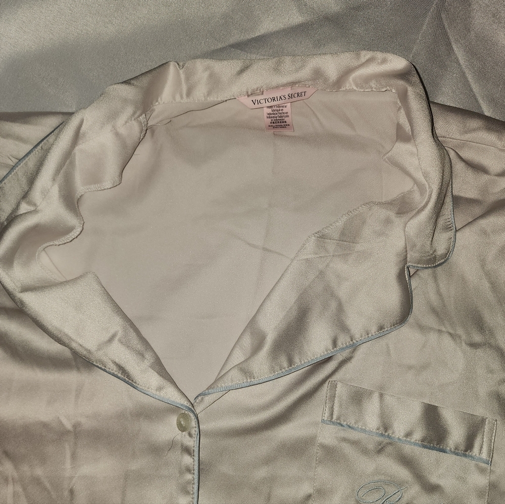 Victoria's Secret Bride Satin Pajama Shorts Set Xxl